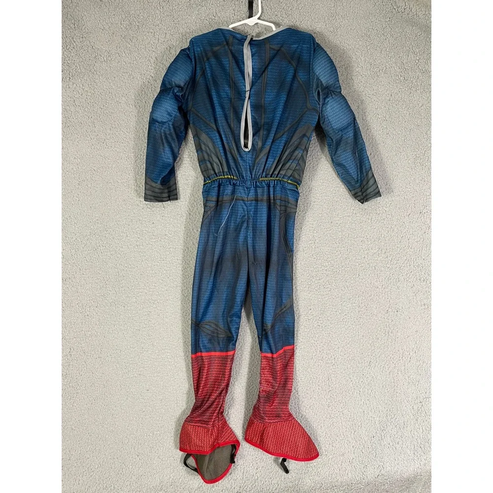 Rubies Superman Man‎ of Steel Jumpsuit Costume Kids Small DC Comics